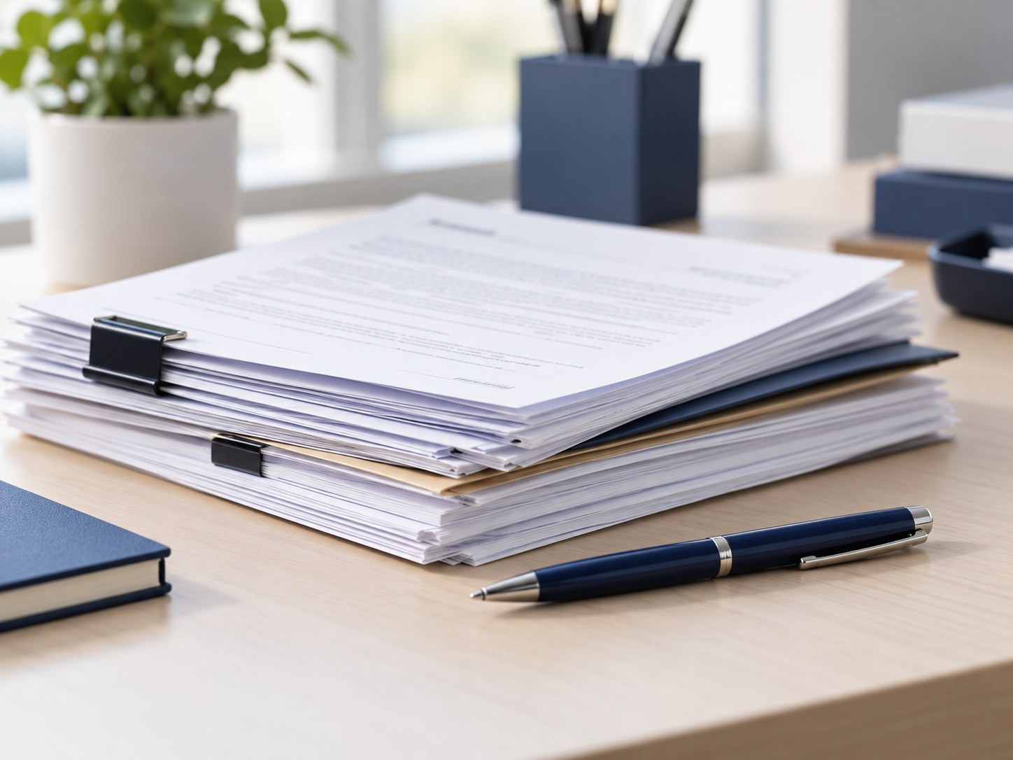 Documentos importantes preparados para su entrega